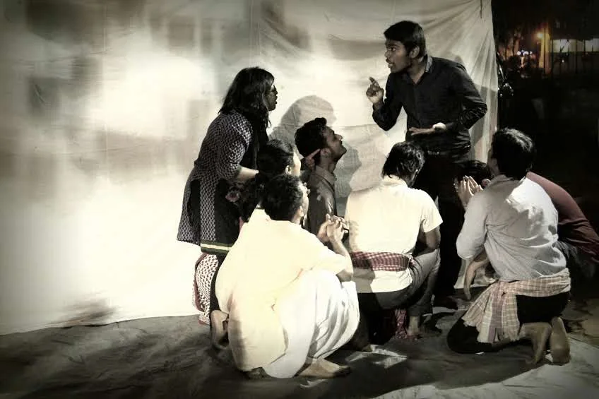 Stage performance scene