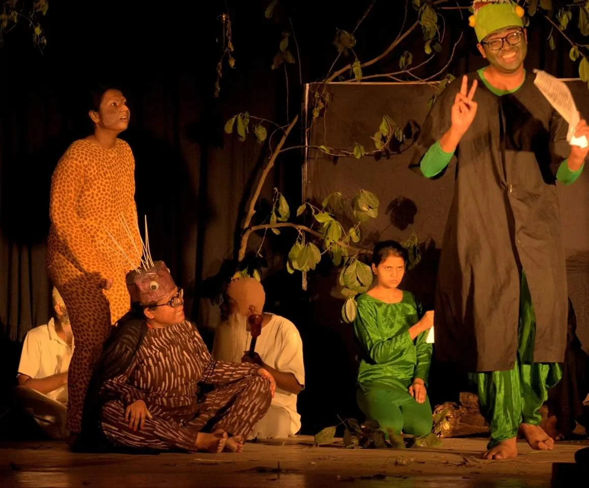 Theatre production scene